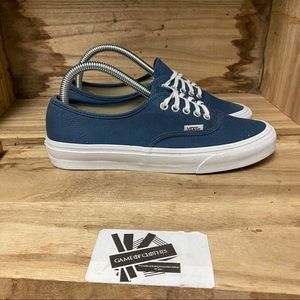 Vans Blue and White Women's Sneakers